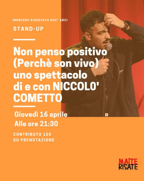 Niccolò Cometto stand-up 