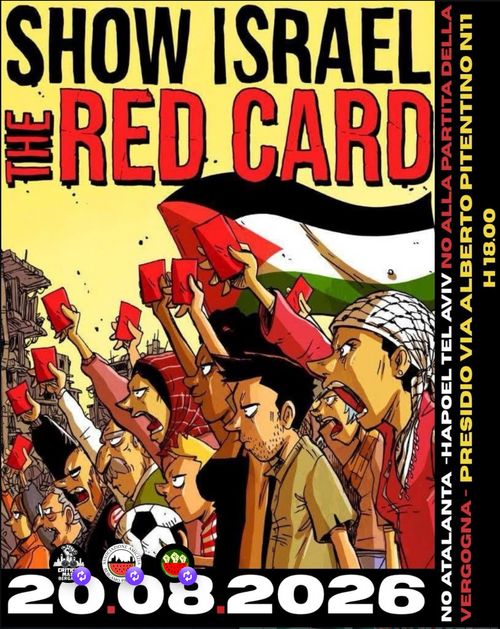 SHOW ISRAEL THE RED CARD!