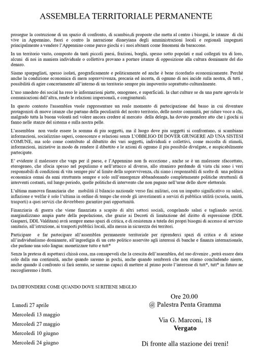 Assemblea Territoriale Permanente