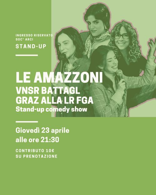 Le amazzoni stand-up comedy