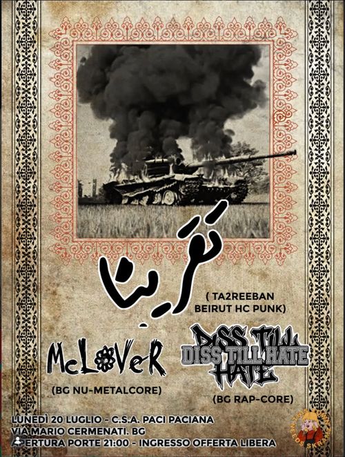 TA2REEBAN + MC LOVER + DISS TILL HATE Live!