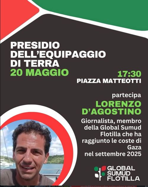 Presidio dell'equipaggio di terra (GSF) - Partecipa Lorenzo d'Agostino