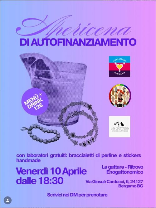 Apericena di autofinanziamento