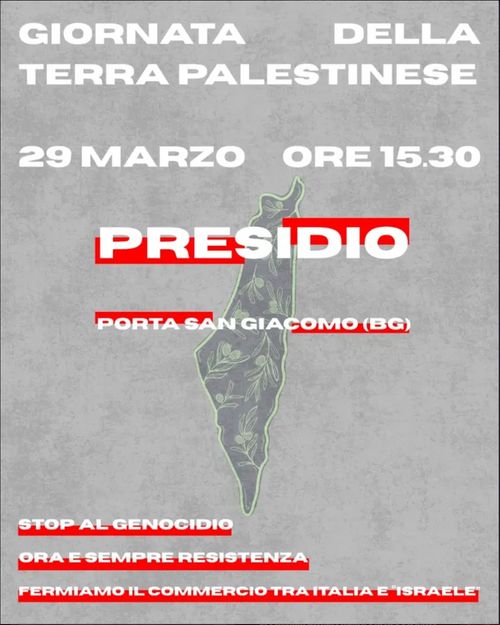 Giornata della terra palestinese