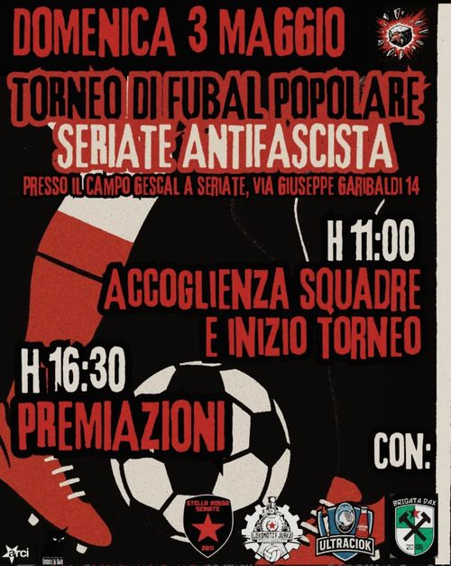 Torneo di Fubal Popolare "Seriate Antifascista"