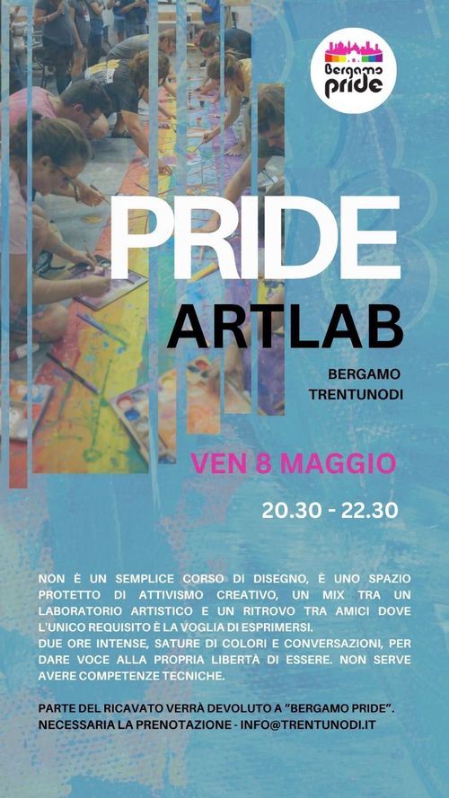PRIDE ARTLAB
a Trenunodi, Bergamo