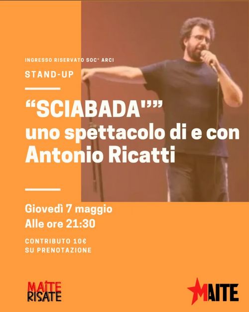 "Sciabada" - Uno spettacolo di e con Antonio Ricatti
