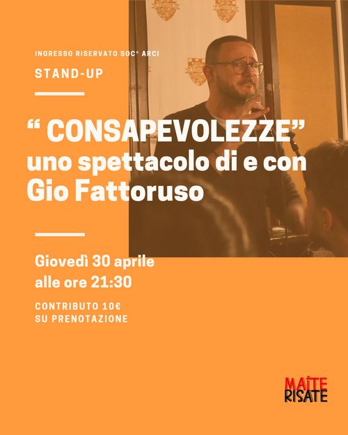 Gio Fattoruso Stand-up comedy