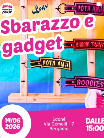 Sbarazzo e gadget Pride