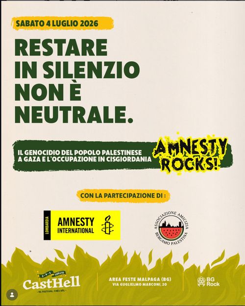 Restare in silenzio non é neutrale