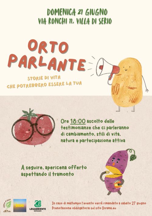 ORTO PARLANTE - Storie di vita che potrebbero essere la tua