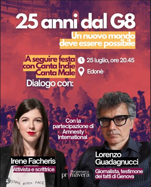 25 anni dal G8 - Un nuovo mondo è possibile