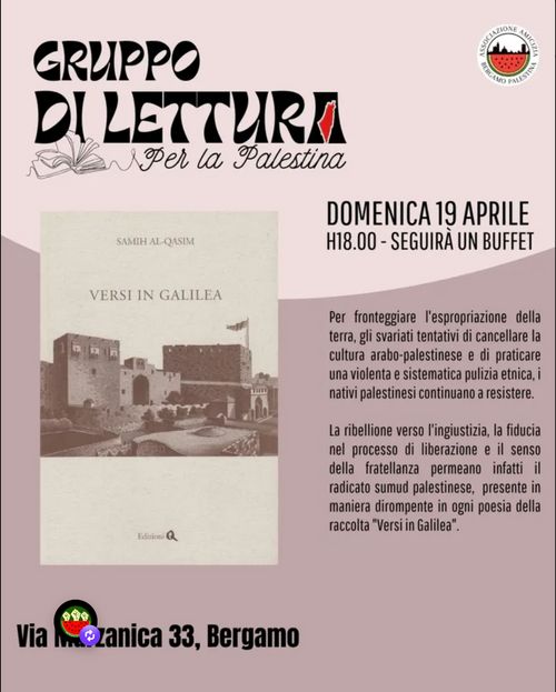 Gruppo di lettura per la Palestina