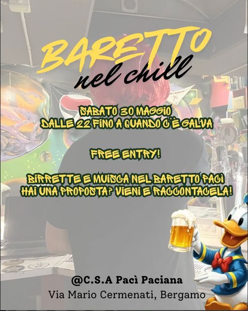 Baretto nel chill