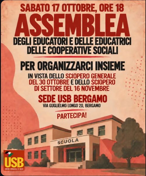 ASSEMBLEA DEGLI EDUCATORI E DELLE EDUCATRICI DELLE COOPERATIVE SOCIALI