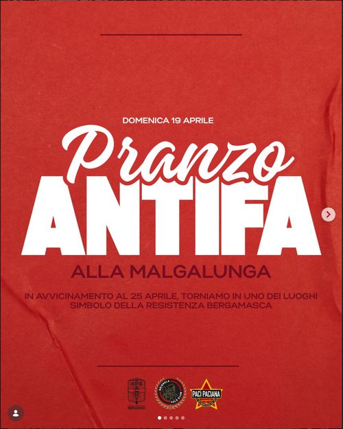 Pranzo Antifa alla Malgalunga
