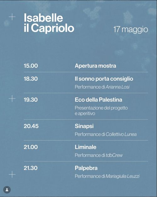 Spartiacque a Isabelle il Capriolo