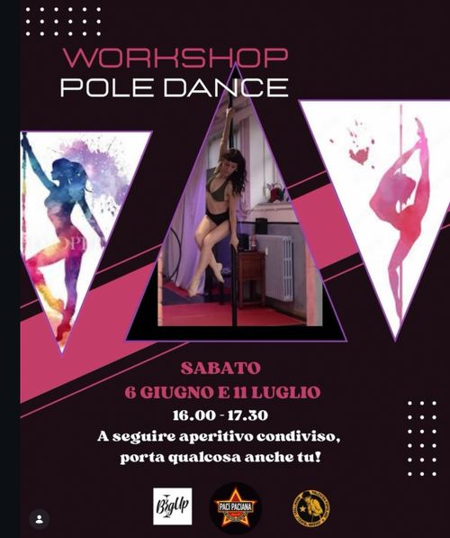 ALLENAMENTO DI POLE DANCE APERTO A TUTT*