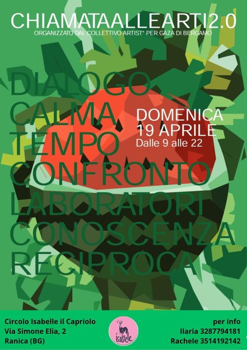 CHIAMATA ALLE ARTI PER GAZA 2.0