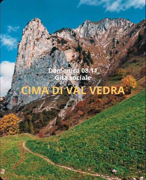 Gita sociale - Cima di Val Vedra