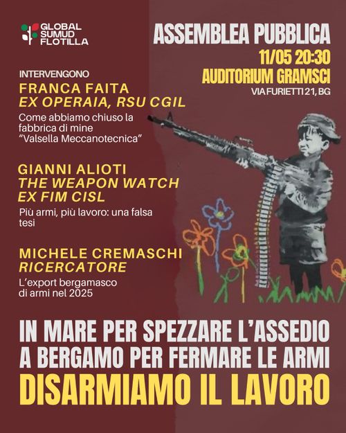  DISARMIAMO IL LAVORO - assemblea pubblica