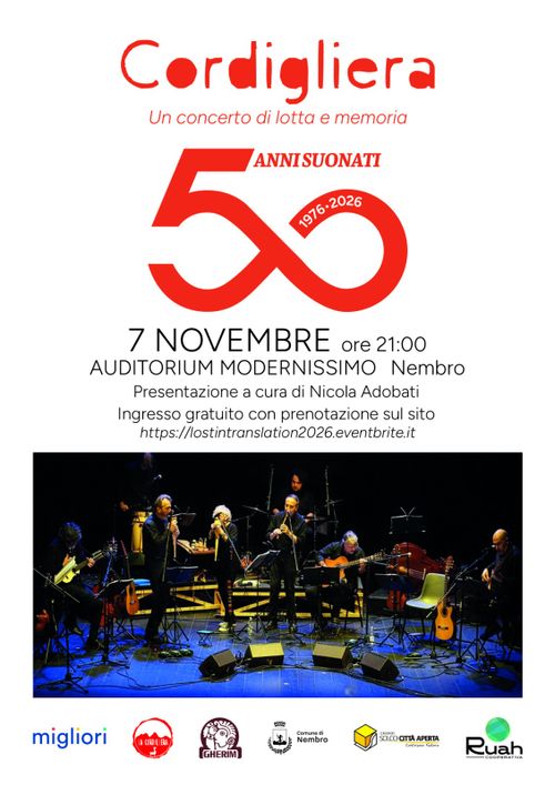 Concerto Cordigliera!! 