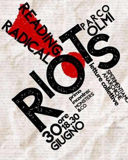 MONSTERS & CO - READING RADICAL RIOTS