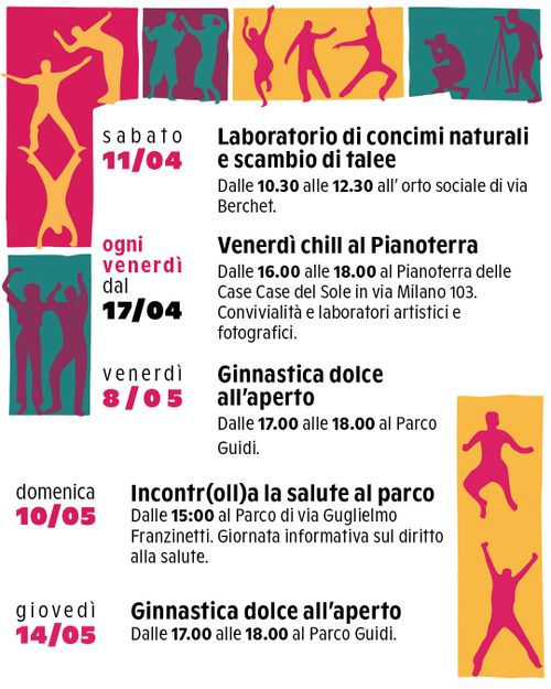 Incontrolla la salute al parco