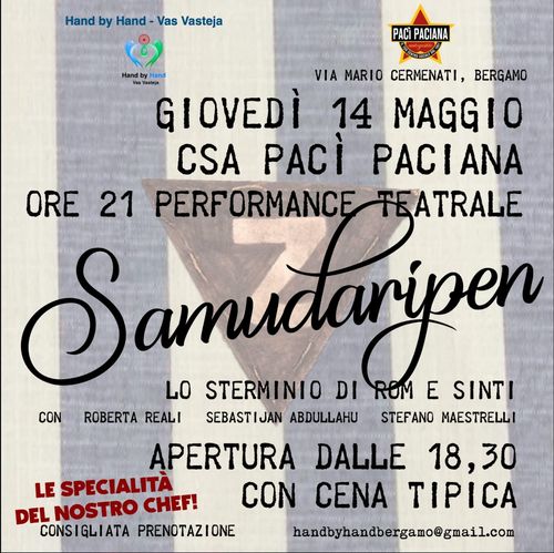 Samudaripen, lo sterminio di Rom e Sinti - Performance teatrale