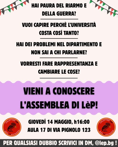 ASSEMBLEA APERTA DI LÈP!