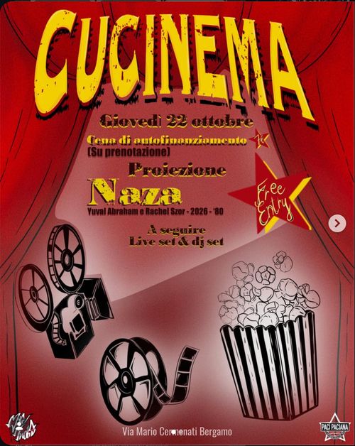 Cucinema - Proiezione di "Naza"