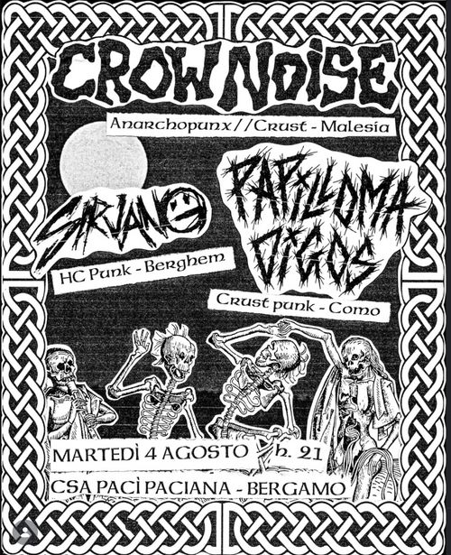 Crown Noise + PapillomaDigos + Sirvano LIVE!