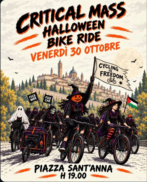 Critical mass - Hallowen bike ride